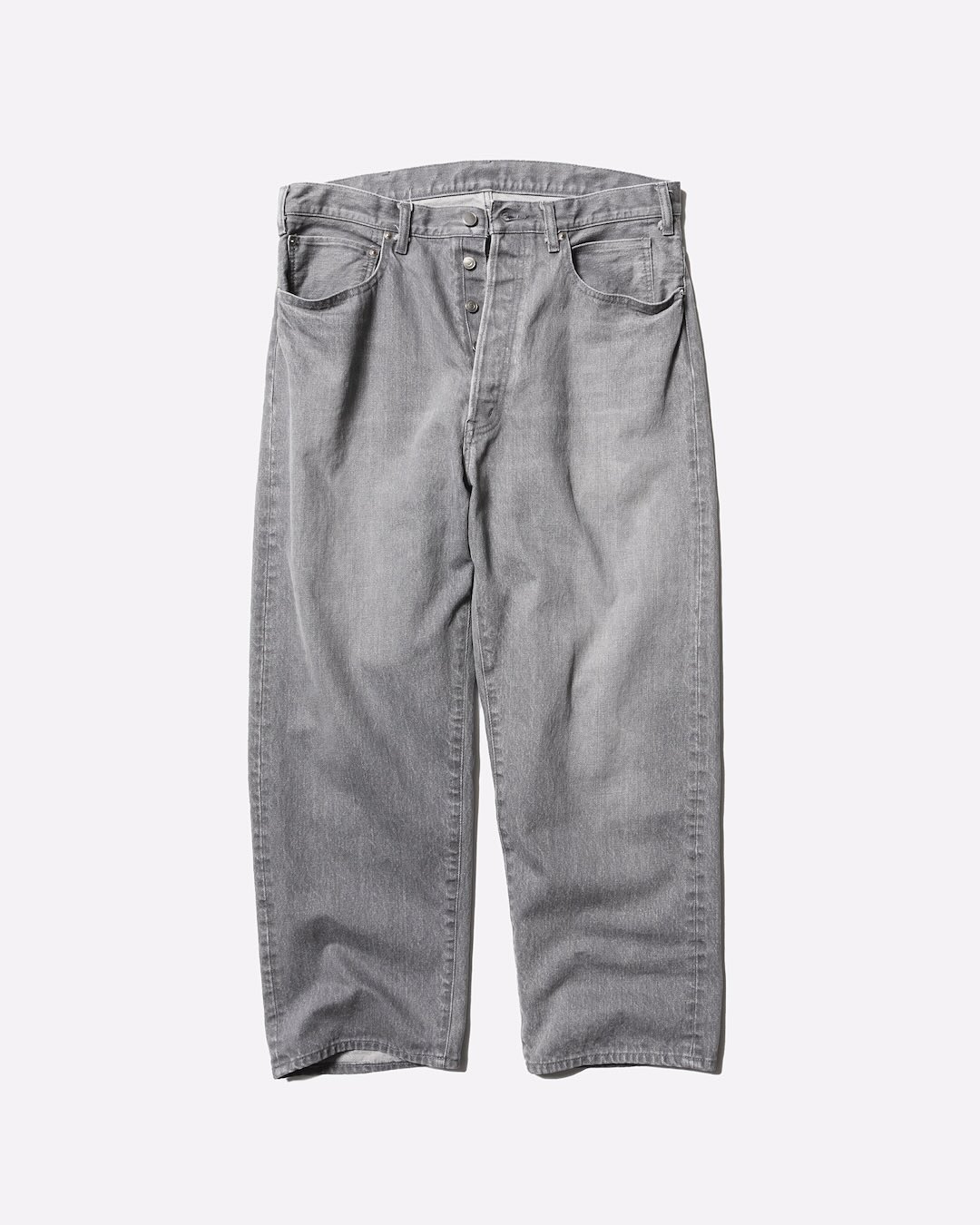 Unlikely 25AW Unlikely Time Travel Jean Wide Gray Denim